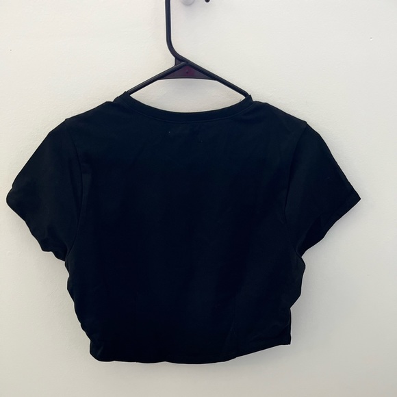 Madewell Black Heavyweight Jersey Crewneck Tee Size Medium NWT - Picture 2 of 4